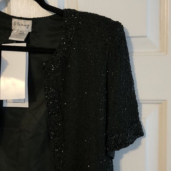 Vintage Stenay beaded jacket small - Picture 3 of 6